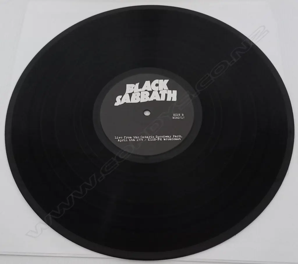 Black Sabbath, Live From The Ontario Speedway Park, April 6th 1974: KLOS-FM Broadcast Image 1++